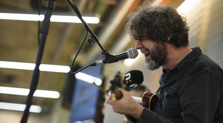 Gorka Urbizu, GARAren 25. urteurreneko kontzertuan.