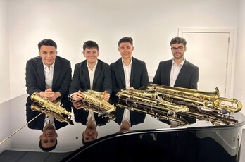 El cuarteto Oxigen.