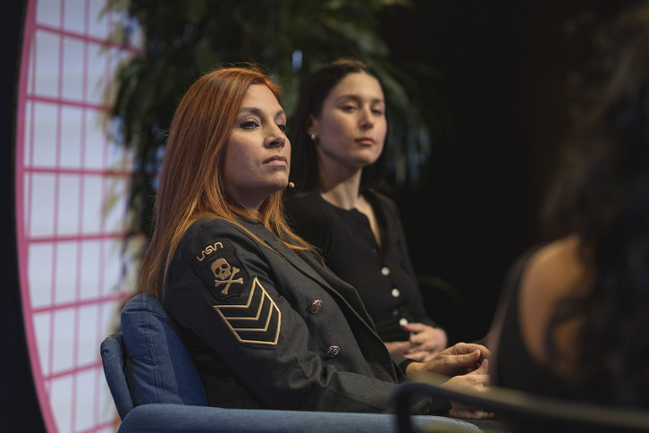 Leire Martinez eta Francisca Valenzuela sendo aritu dira musikan emakumeek pairatzen duten matxismoa salatuz.