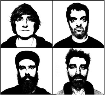 Hiru musikari eta teknikari batek osatzen dute NaizPresidente oarsoaldeko taldea.