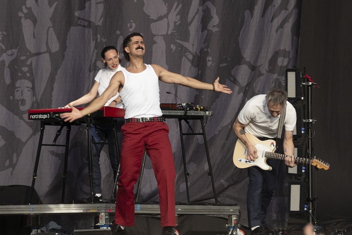 Bulego taldearen kontzertu uztaileko Hatortxun, Lakuntzan.